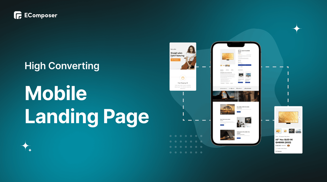 Mobile landing page