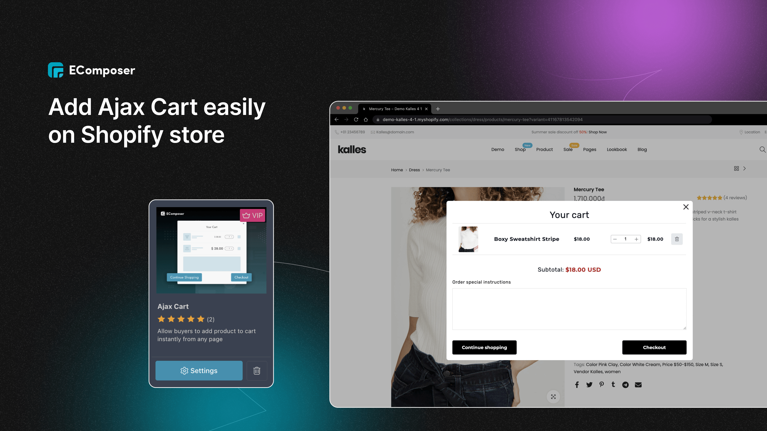 How to add Shopify Ajax Cart easily on your store