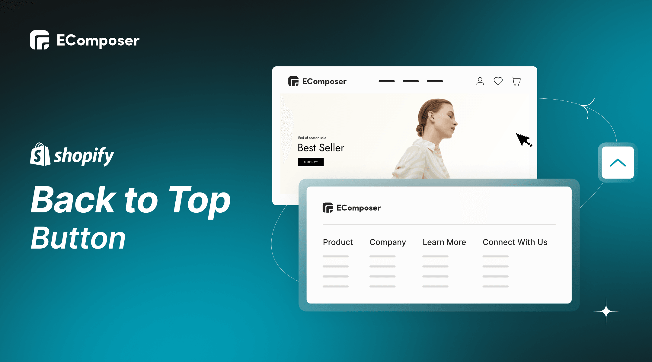 How to Add Back to Top Button in Shopify (Scroll To Top) – EComposer