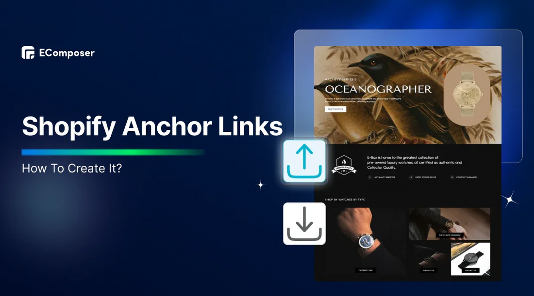 How To Create Shopify Anchor Links?