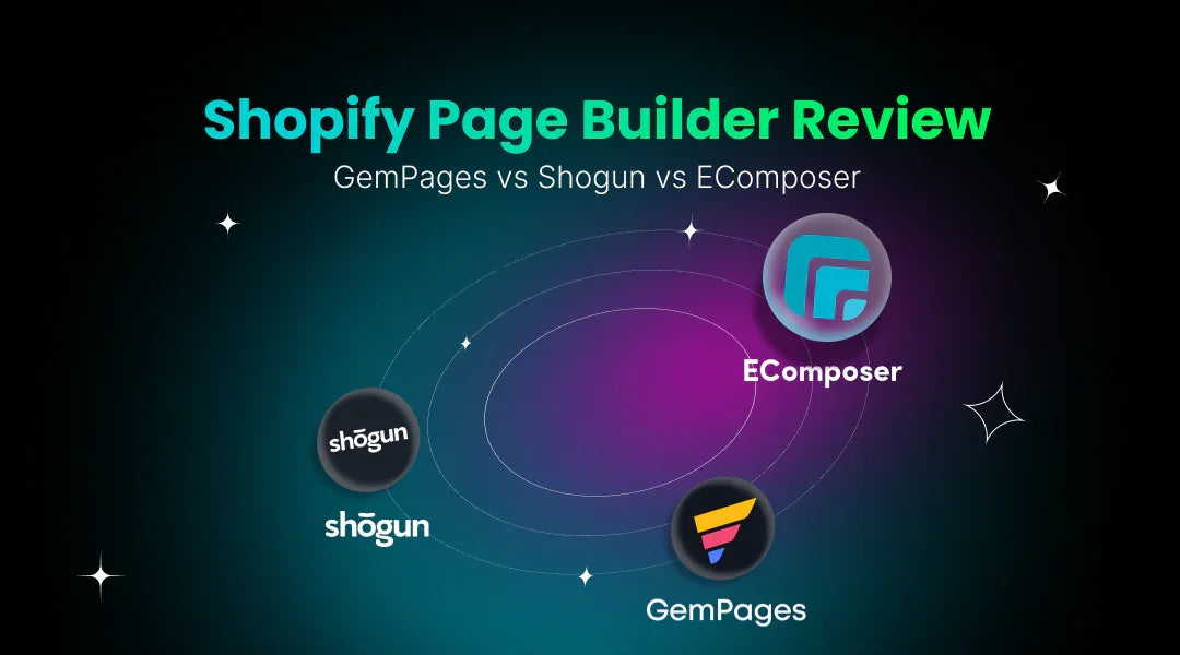 Gempage vs Shogun vs EComposer