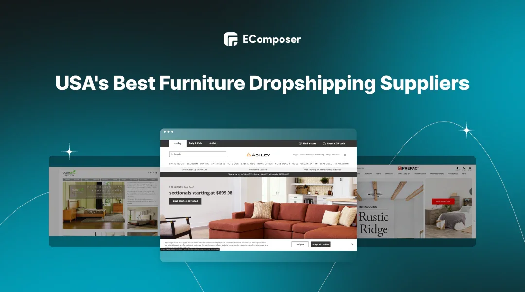 Top 12 USA Furniture Dropshipping Suppliers for 2025 (High-Profit)