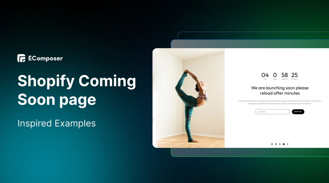 Shopify Coming Soon Page Examples
