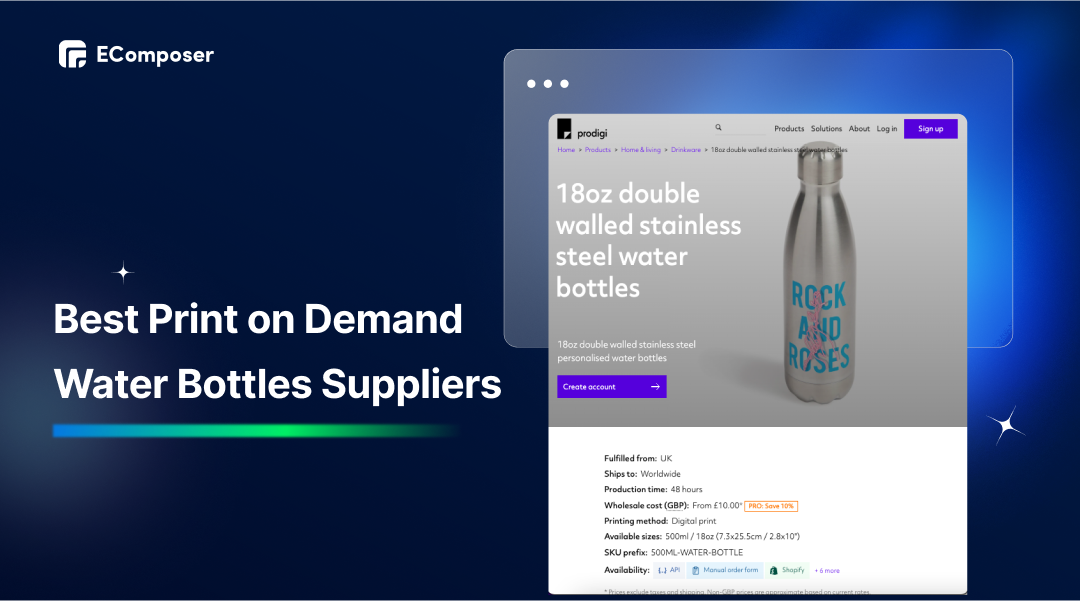 10+ Best Print on Demand Water Bottles Suppliers