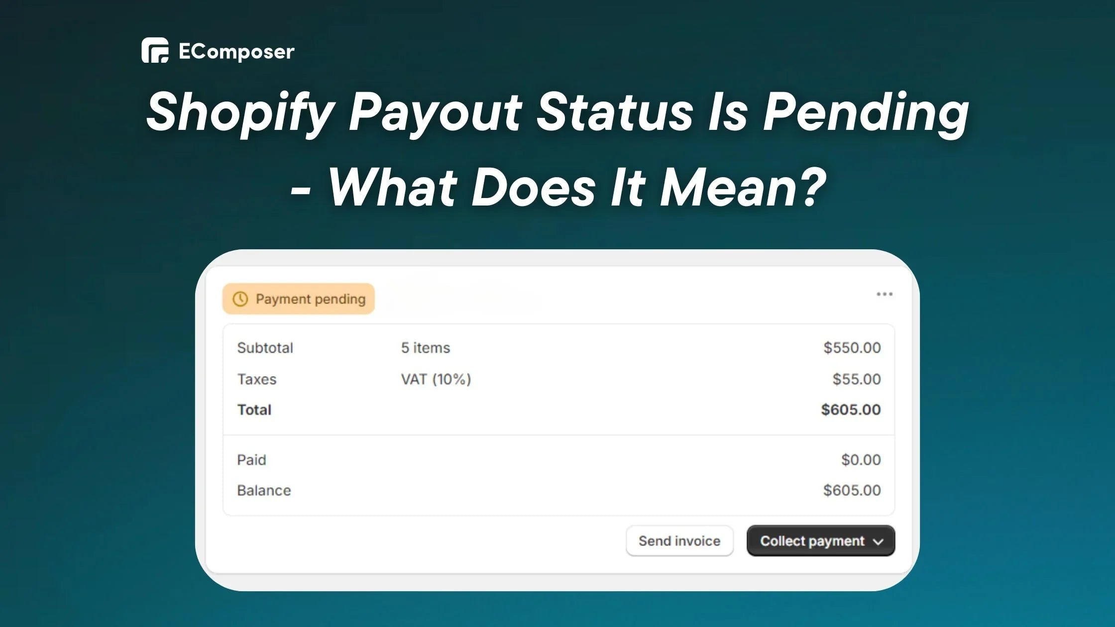 Why Shopify Payout Status Is Pending What Does It Mean?
