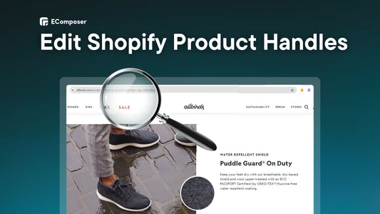 Shopify product handle