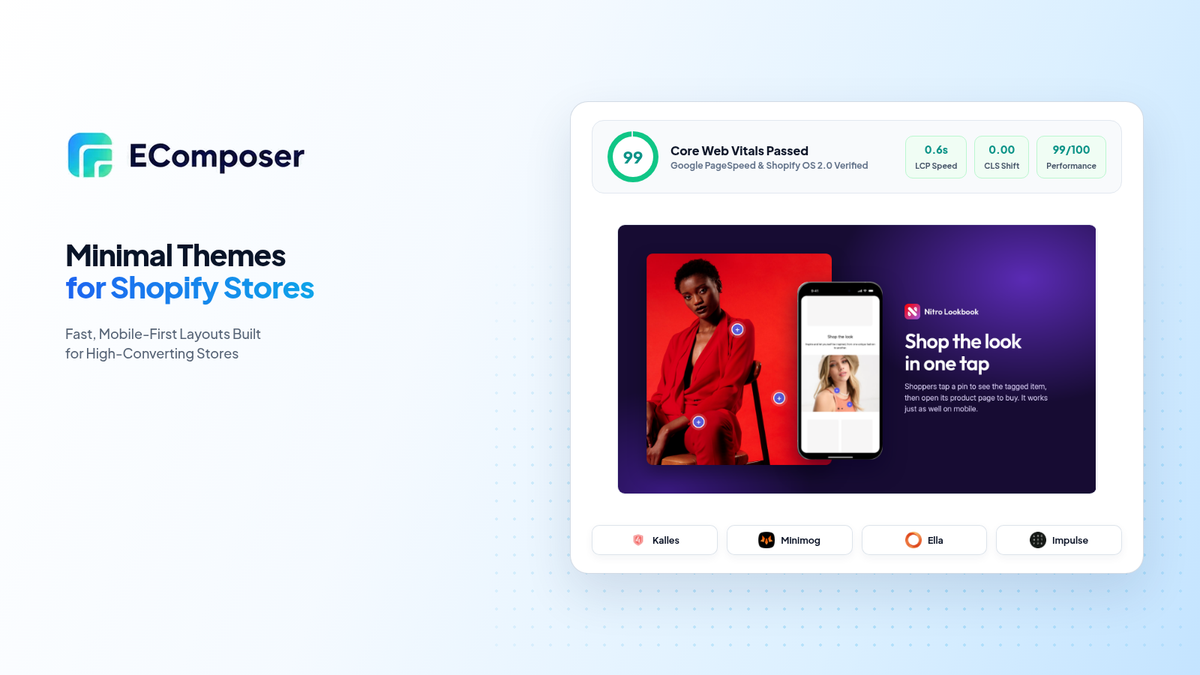 Top 16+ Minimal Themes for Shopify Stores in 2026 - EComposer Guide