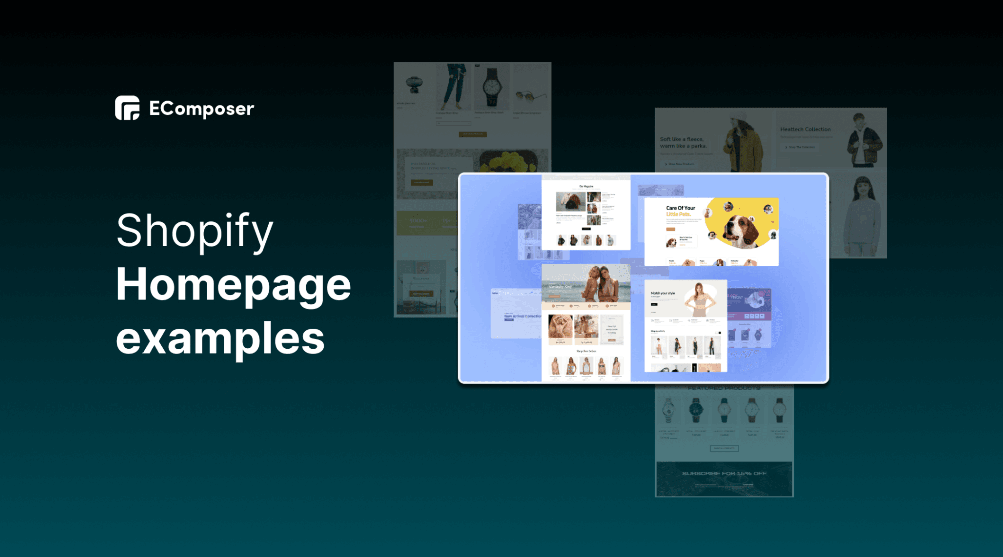 15+ Impressive Shopify Homepage Examples to Learn From – EComposer