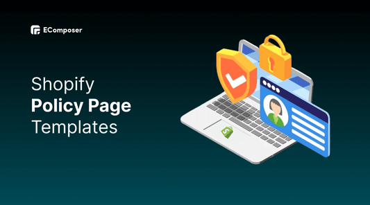 Shopify policy page template