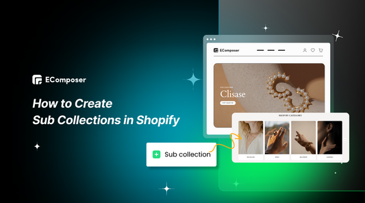How to Create Sub Collections on Shopify in minutes