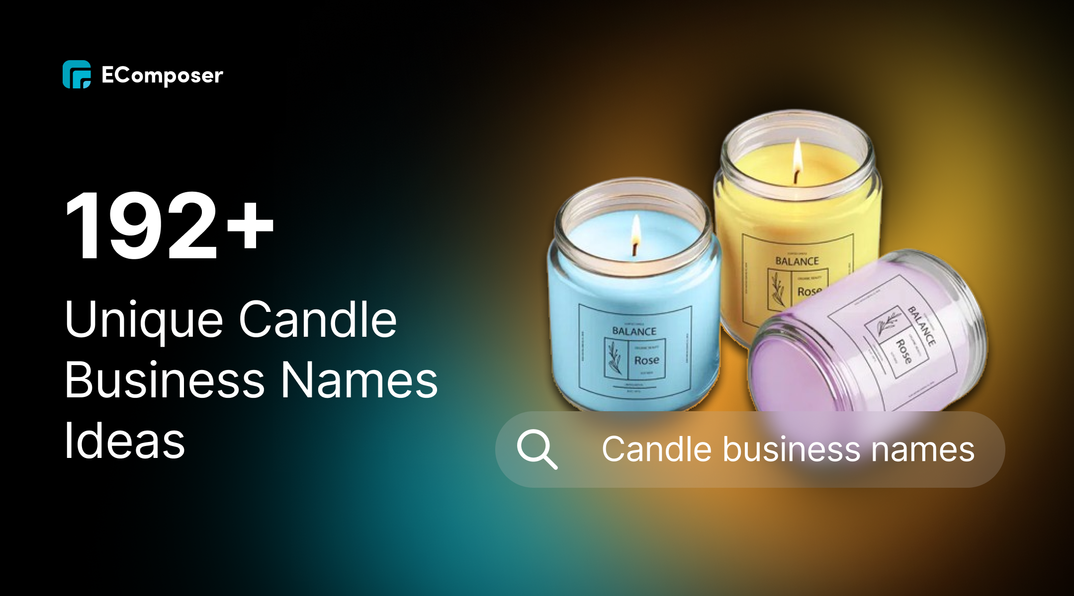 Luxury candle business name ideas