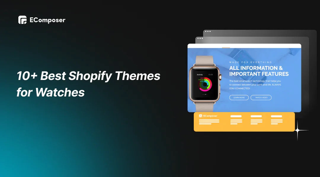 10+ Best Shopify Watch Store Themes for 2025