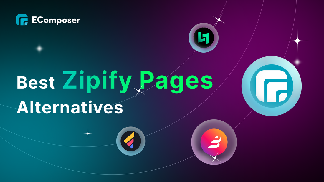 Thumbnail banner fo blog post about Best Zipify Pages altenatives