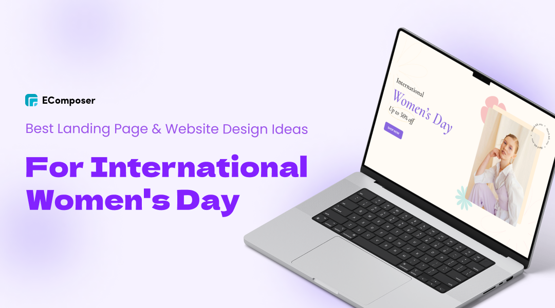 Best Landing Page & Website Design Ideas for International Women's Day