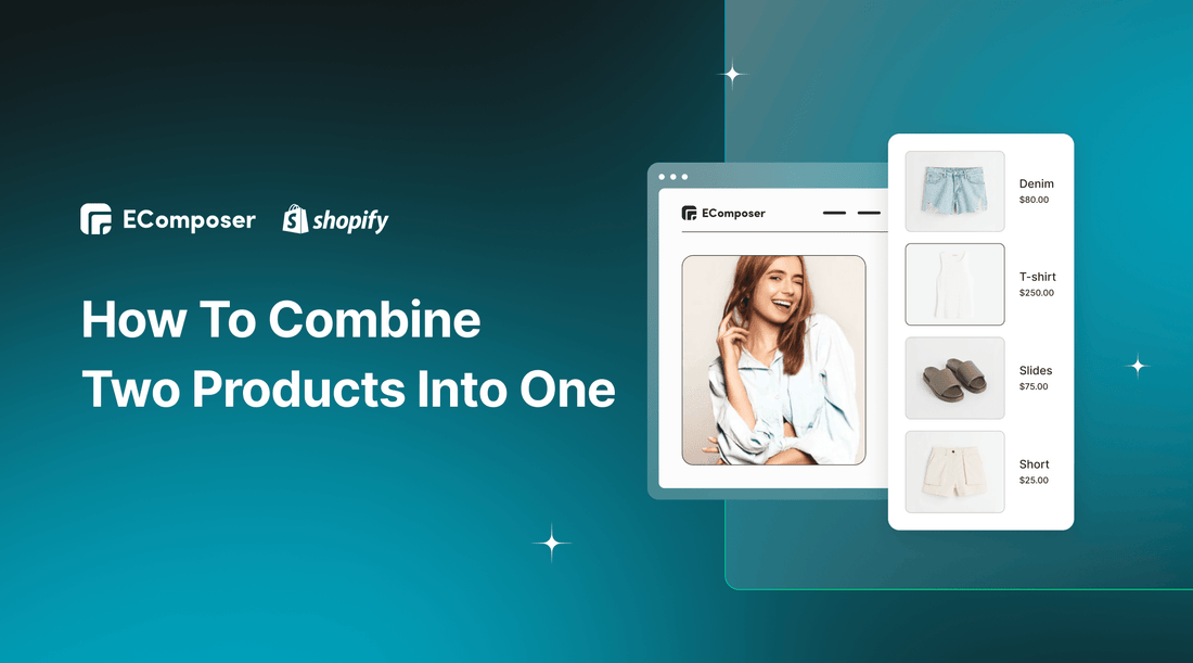 shopify two products one page 