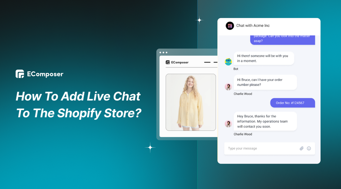 How to add live chat to Shopify store