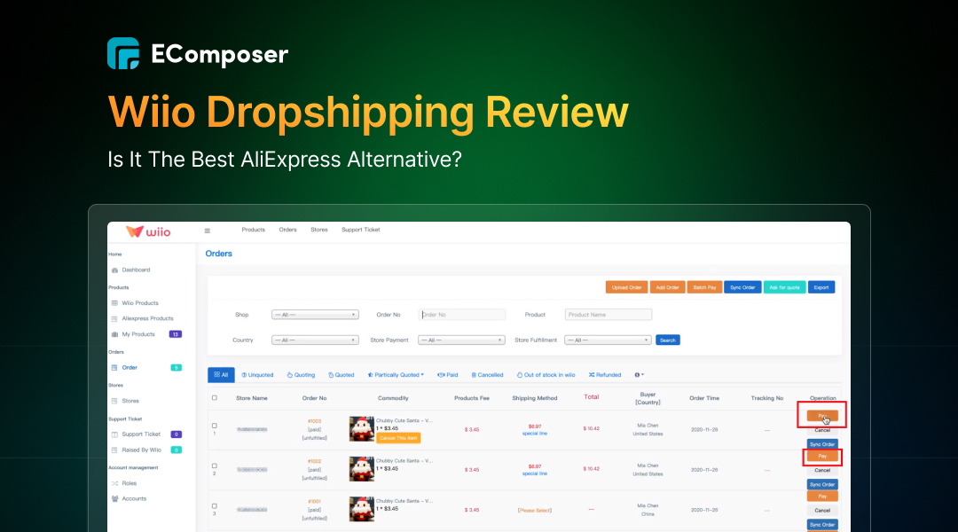 Wiio Dropshipping review