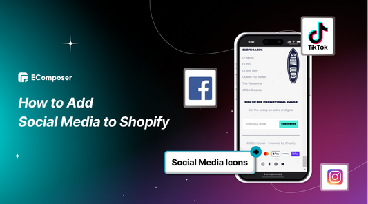 How to Add Social Media to Shopify [FREE]