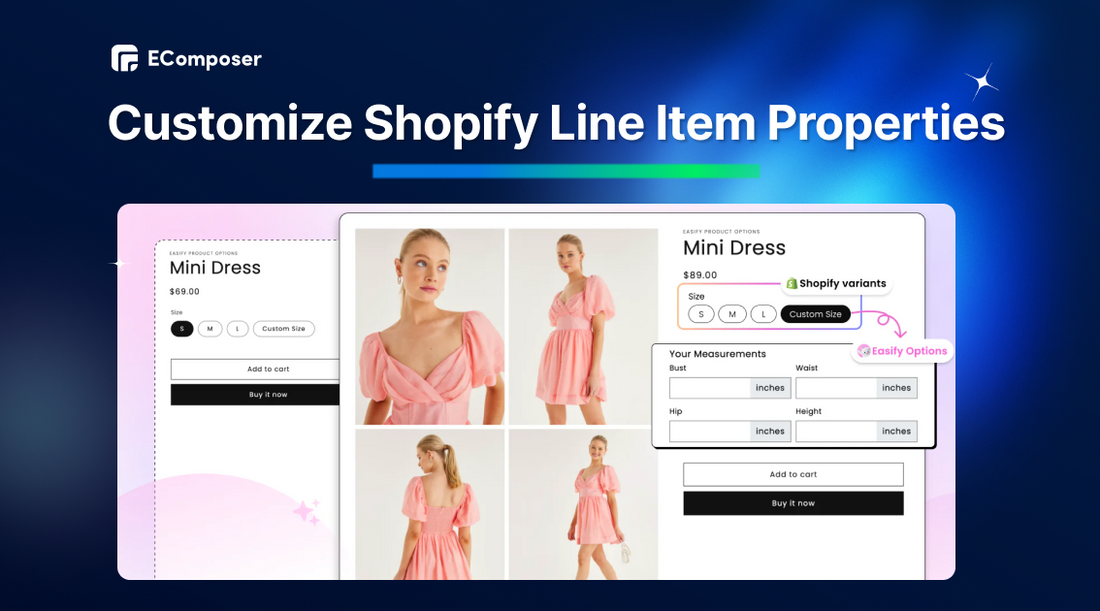 Customize Shopify Line Item Properties on Your Product Page