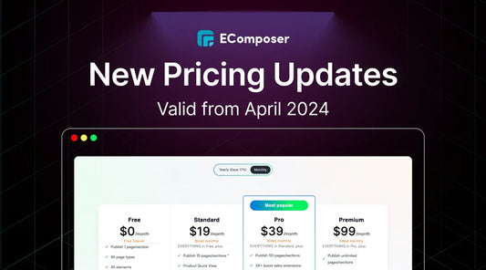 EComposer Pricing Updates 2024