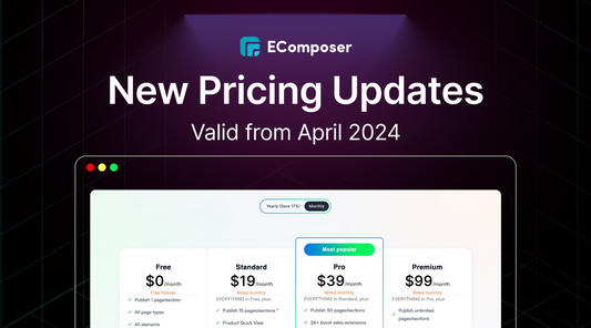 EComposer Pricing Updates 2024