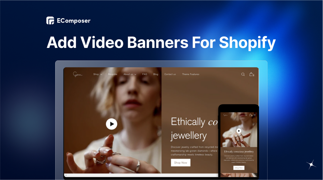 How to add video banners for Shopify