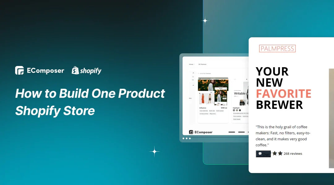 Shopify Building Items How to Build One Product Shopify Store in 2026 – EComposer