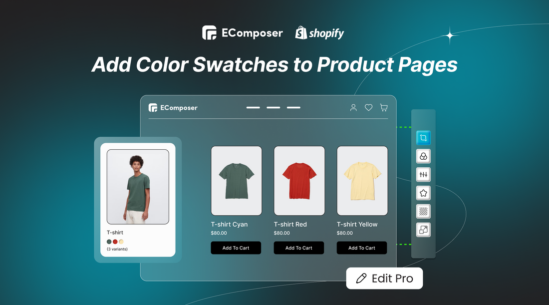 How to Add Color Swatches to Shopify Product Pages