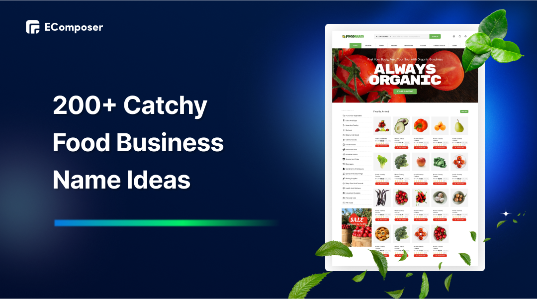 200+ Catchy Food Business Name Ideas for Tasty Brands