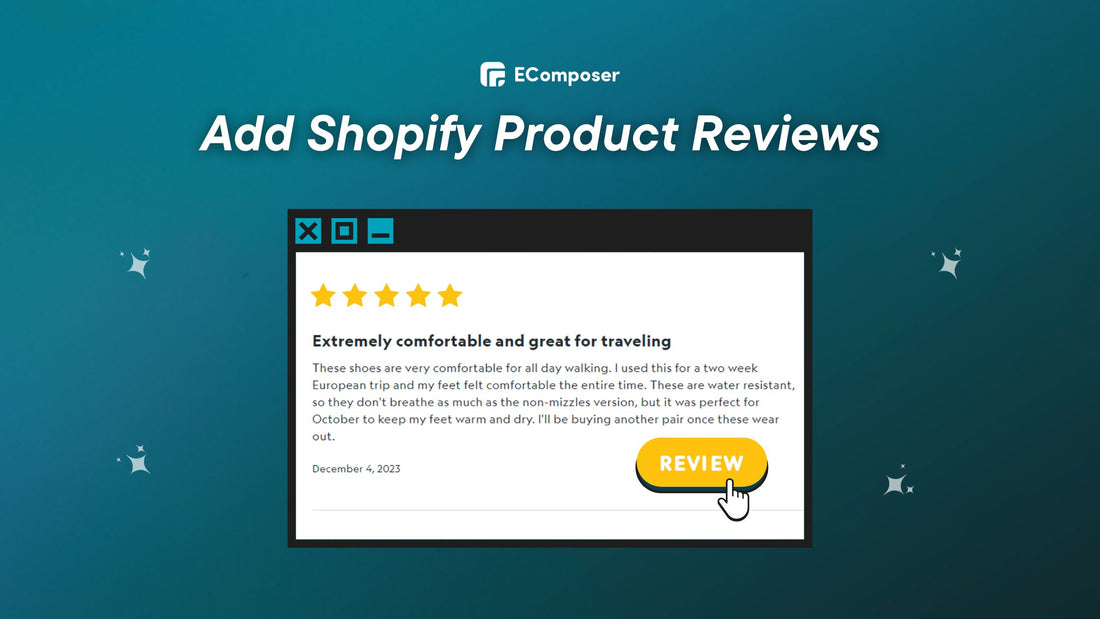 how to add reviews to shopify