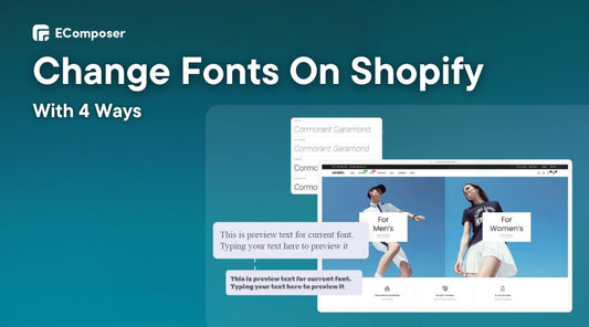 How to change font on Shopify