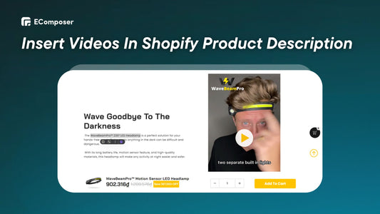 insert video in Shopify product description