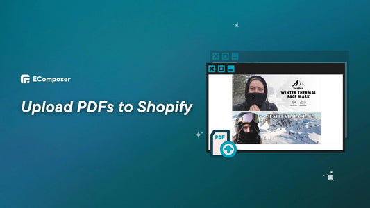 how to upload pdf to shopify