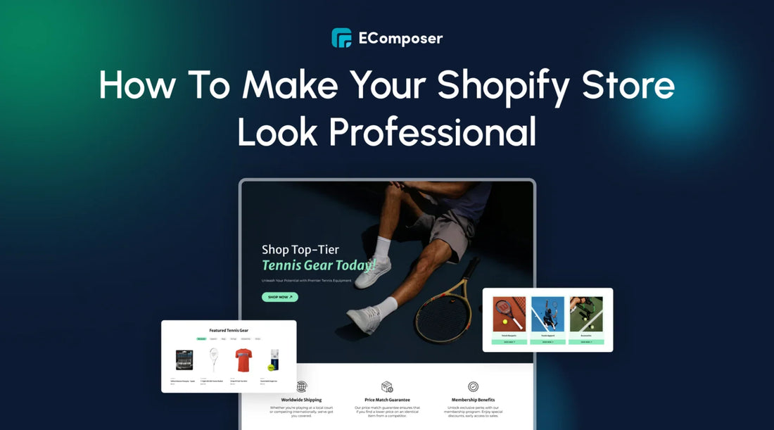 How to Make Shopify Store Look Professional