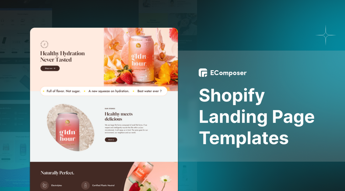 20  High Converting Shopify Landing Page Templates EComposer