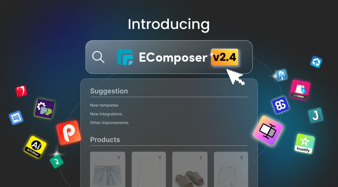 EComposer 2.4 Product Updates