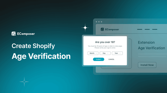 How to add Shopify age verification popup