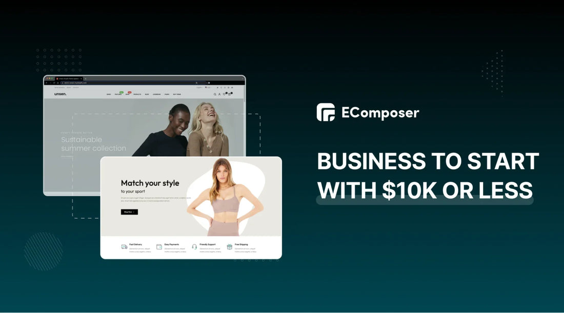 Business to start with $10K or less