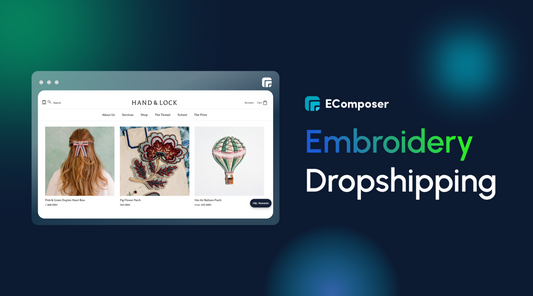 embroidery dropshipping