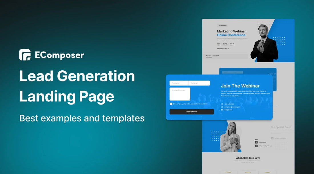 14 Best Lead Generation Landing Page Examples and Templates