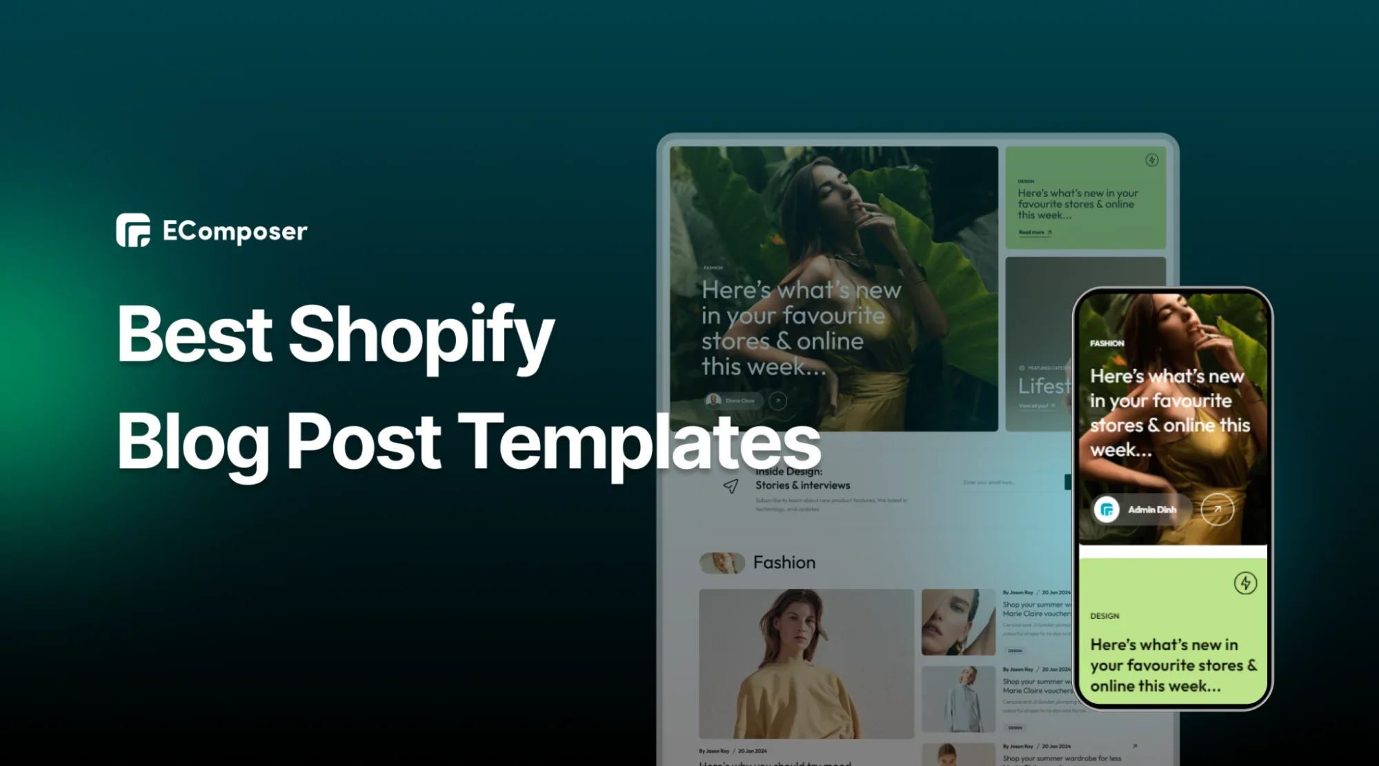 20+ Best Shopify Blog Templates & Examples to Get Inspired – EComposer