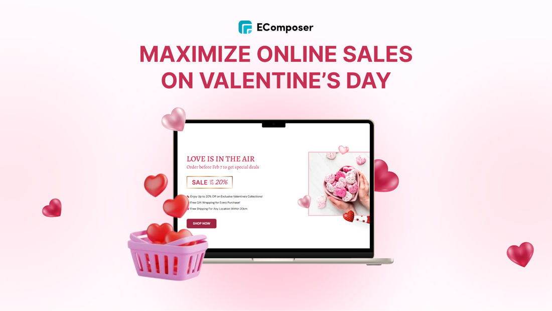 maximize online sales on valentine's day