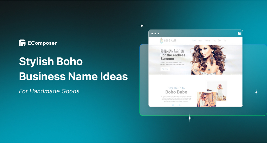 100+ Stylish Boho Business Name Ideas for Handmade Goods