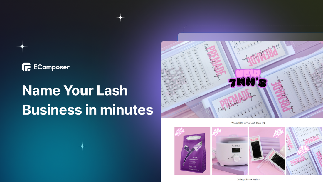 Lash Business Name Ideas