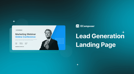 how to create lead generation page + examples