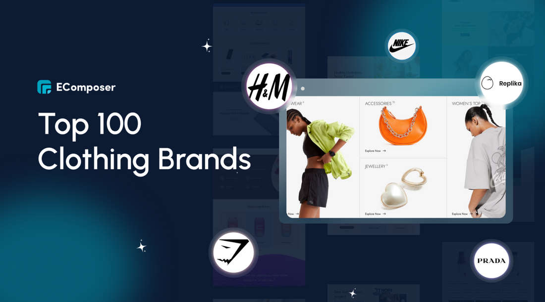 top 100 clothing brands