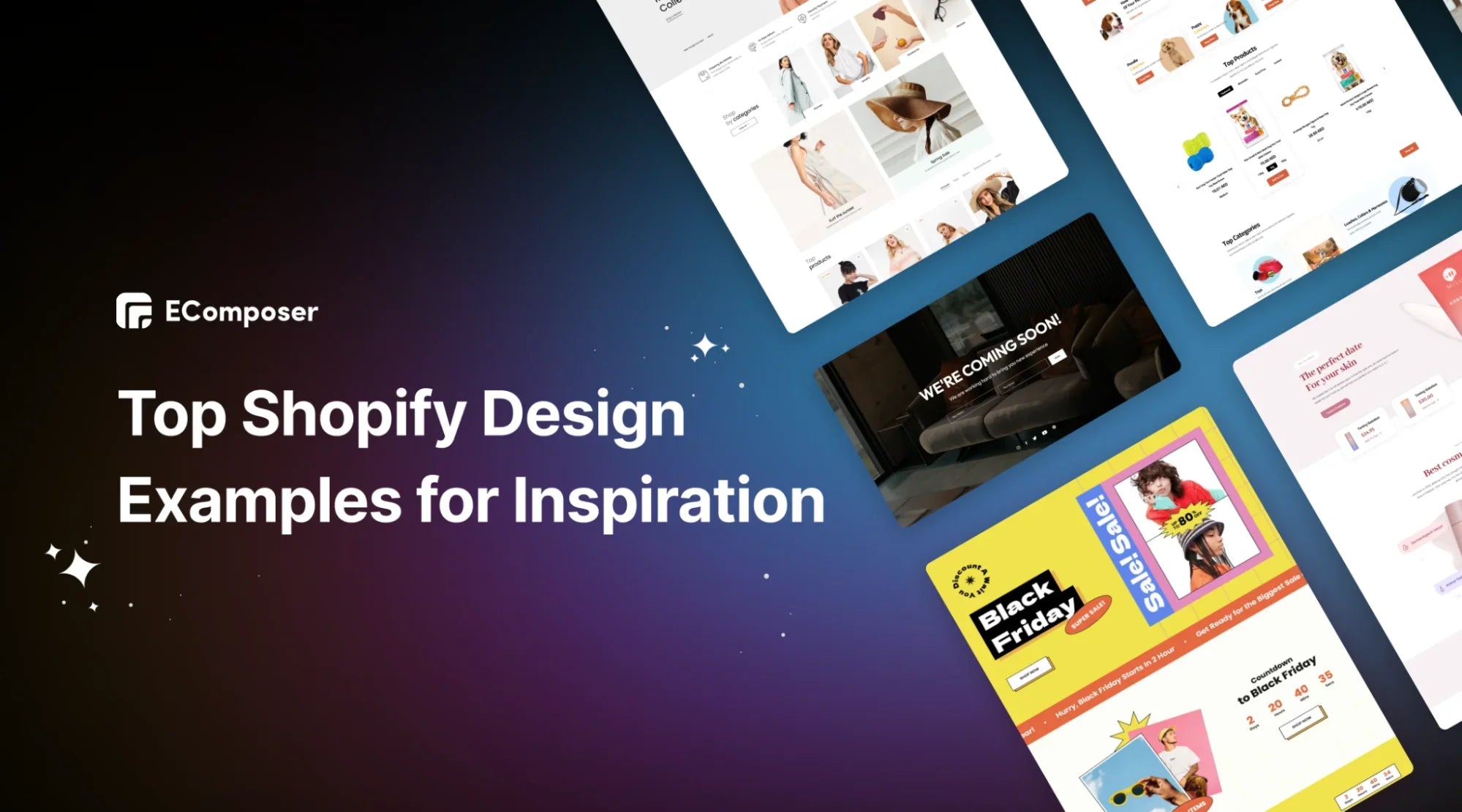 Top 35+ Shopify Design Examples to Spark Your Creativity - EComposer