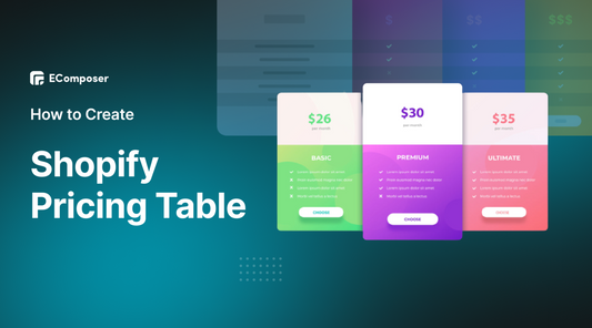 Shopify Pricing Table