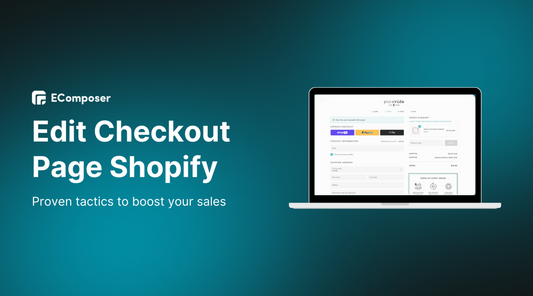 edit checkout page shopify