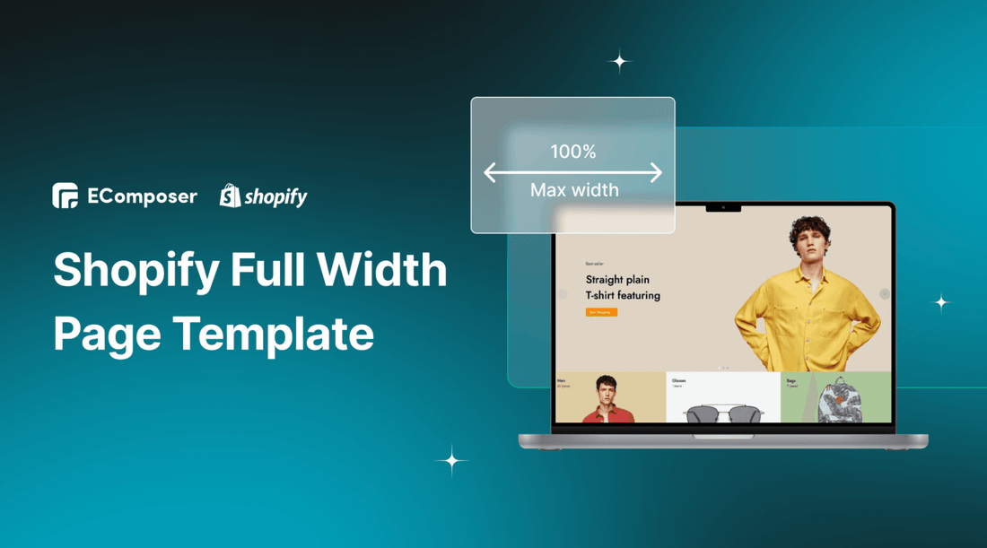 Shopify full width page template